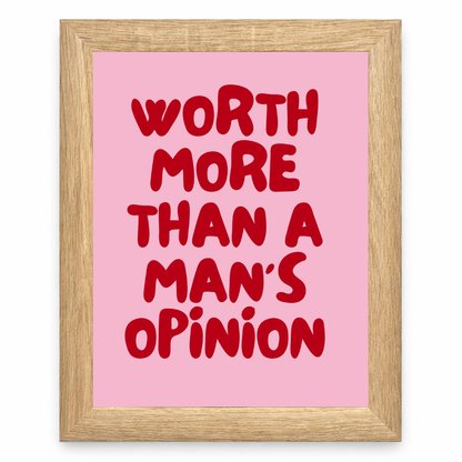 Man’s Opinion
