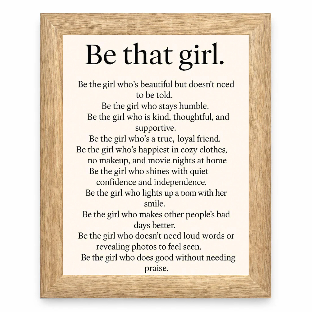 Be That Girl